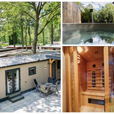 Veluwe Hoenderloo Luxury Chalet With Private Sauna And Hot Tub - Swimming Pool Tennis Court Supermarket Bowling Alley Theatre And Entertainment For Children 외부 사진